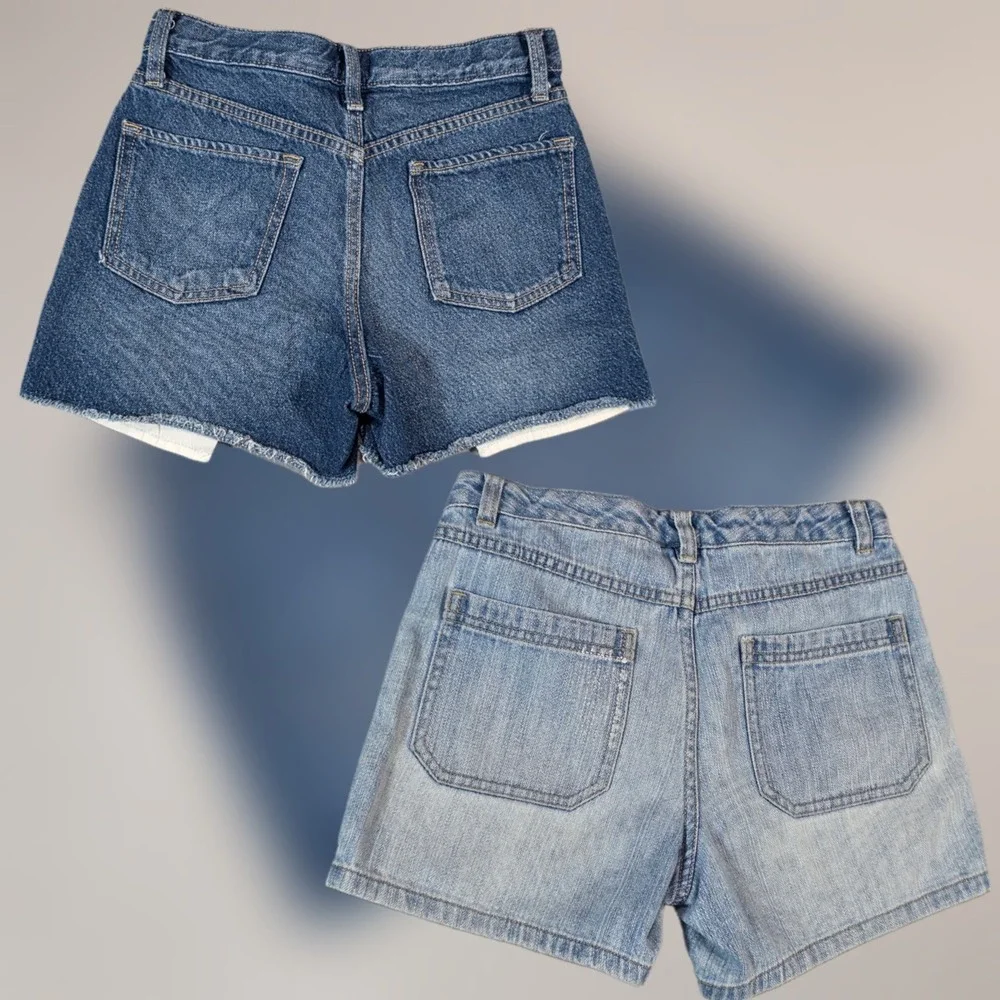 Bundle of 2 Old Navy Denim Shorts -  Girls Size 12